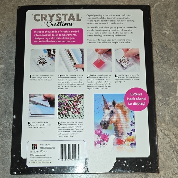 (J51) Crystal Creations Unicorn Craft Kit - Picture 7 of 7